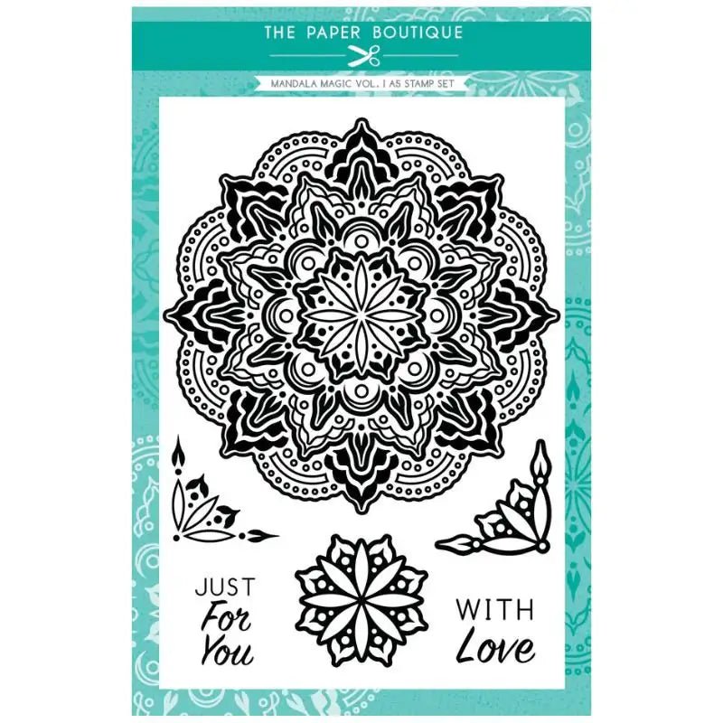 The Paper Boutique Mandala Magic Volume 1 Stamps (6pcs) (PB1939) - Printable Heaven