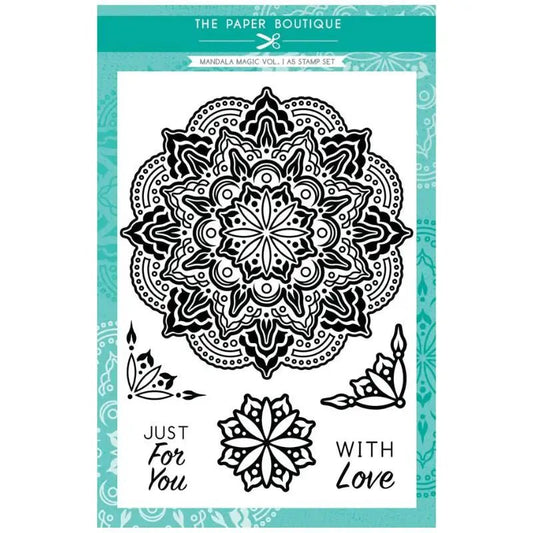 The Paper Boutique Mandala Magic Volume 1 Stamps (6pcs) (PB1939) - Printable Heaven