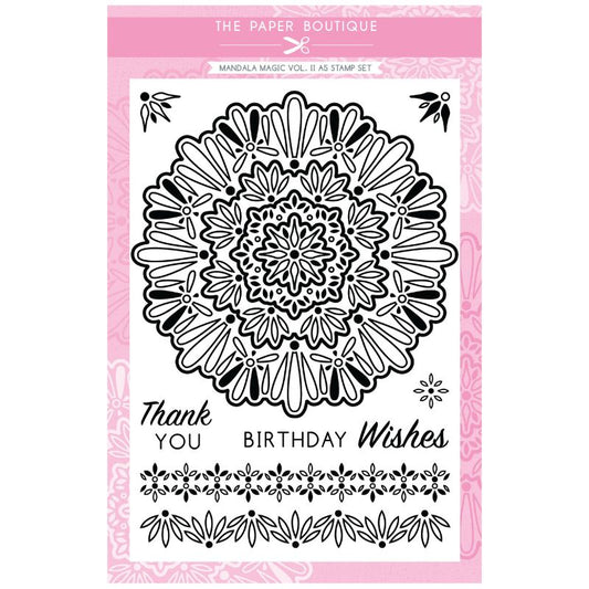 The Paper Boutique Mandala Magic Volume 2 Stamps (9pcs) (PB1941)