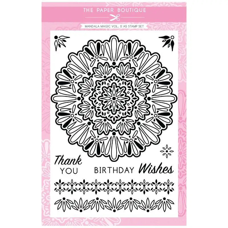 The Paper Boutique Mandala Magic Volume 2 Stamps (9pcs) (PB1941) - Printable Heaven