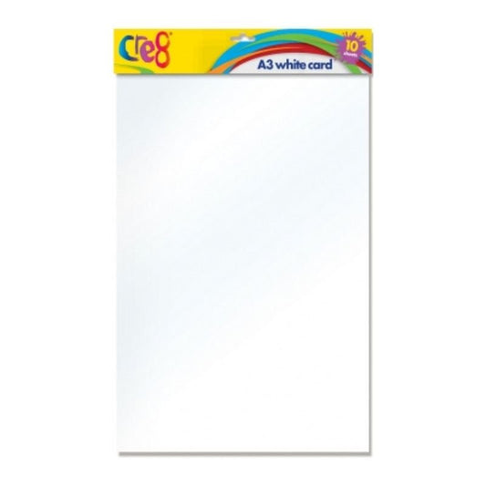 A3 White Card 12 Sheets - Printable Heaven