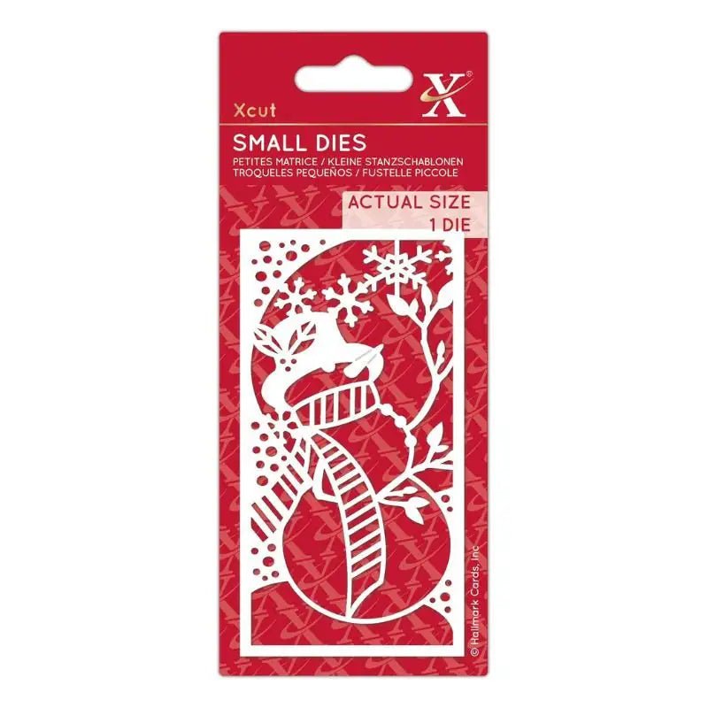 Xcut Small Dies - Snowman (1pc) (XCU 503516) - Printable Heaven