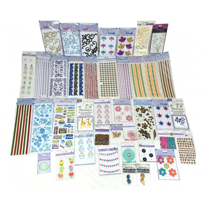 Craft Stickers Assorted 40pcs (CRAFT-40)