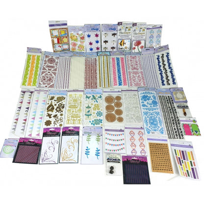 Craft Stickers Assorted 40pcs