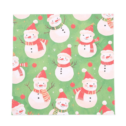 Christmas Pattern Paper Pad (12 Sheets) (STIC-C010-34A)