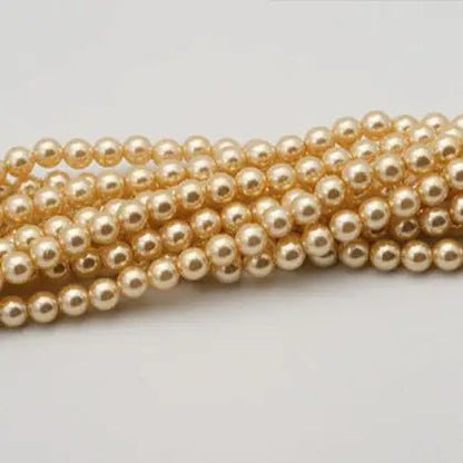 3mm Gold Pearls (100pcs) - Printable Heaven