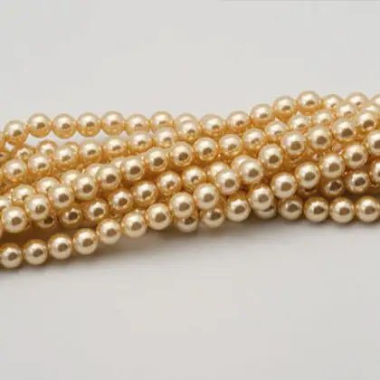 5mm Gold Pearls (80pcs) - Printable Heaven
