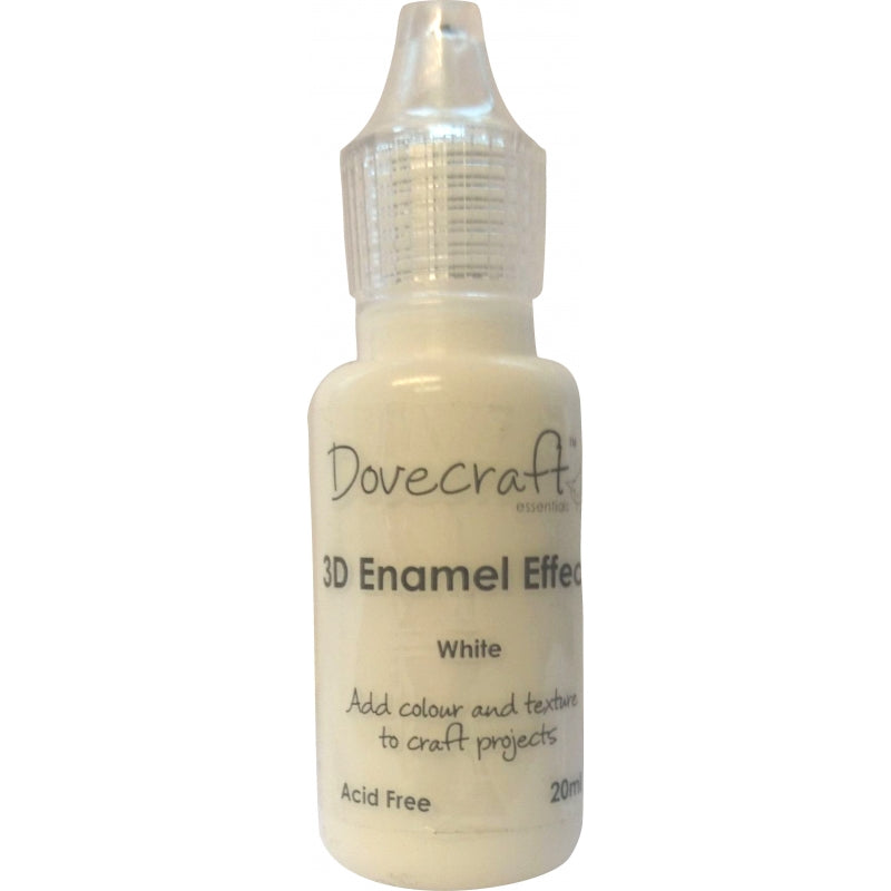 Dovecraft Enamel Effects - White (DCBS98)