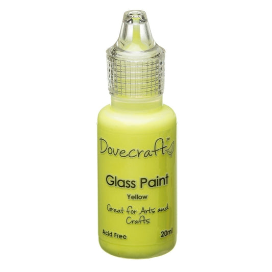 Dovecraft Glass Paint - Yellow