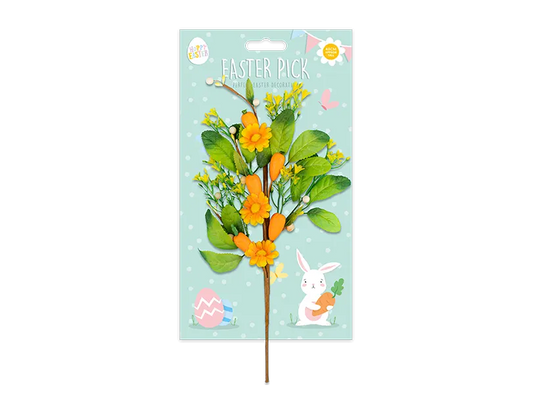 Easter Floral Sprig With Carrots (EAS11321OB)