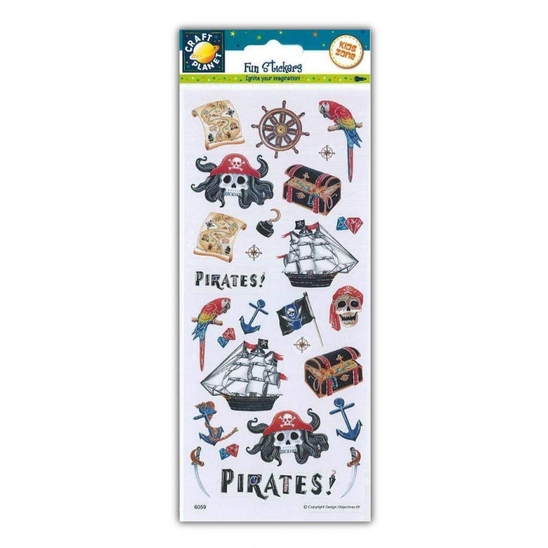 Fun Stickers - Pirates