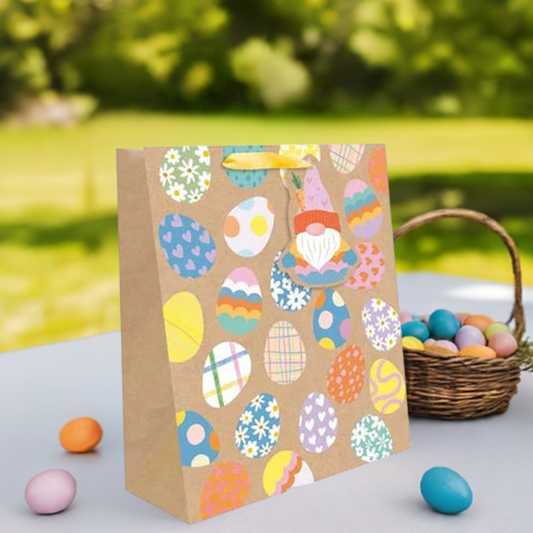 Medium Craft Easter Egg Gift Bag (T6661)