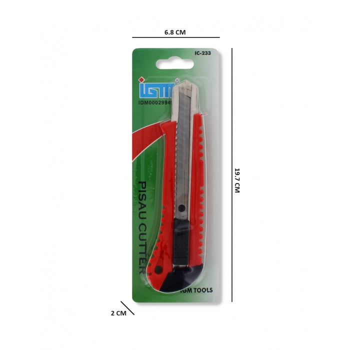 Retractable Utility Knife Assorted Colours