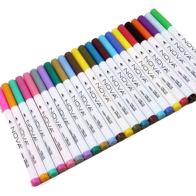 Nova 24 Fabric Markers (NVMXM007)