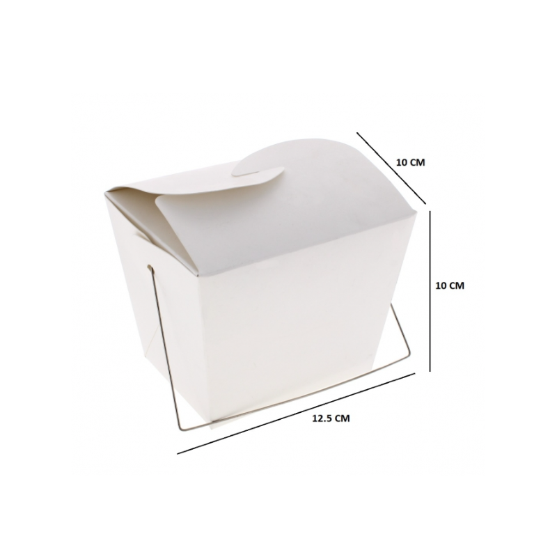 Party Craft Gift & Treat Box - White (PC274B)