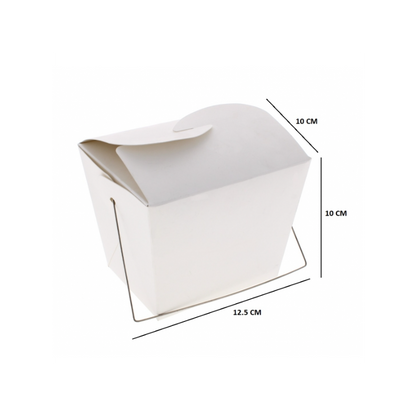 Party Craft Gift & Treat Box - White (PC274B)