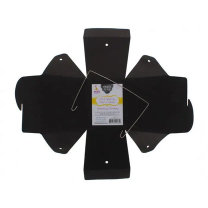 Party Craft Gift & Treat Box - Black (PC274C) - Printable Heaven