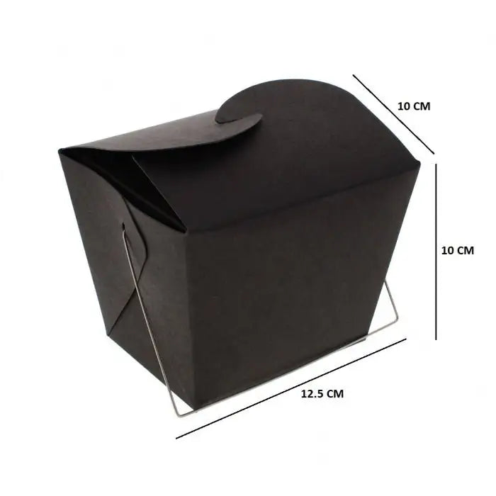 Party Craft Gift & Treat Box - Black (PC274C) - Printable Heaven
