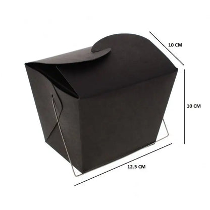 Party Craft Gift & Treat Box - Black (PC274C) - Printable Heaven