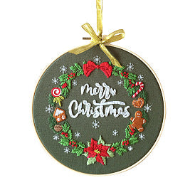 Merry Christmas Embroidery Kit (1pc)