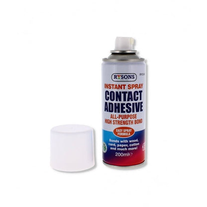 Instant Spray Contact Adhesive 200ml (RY - 0342) - Printable Heaven