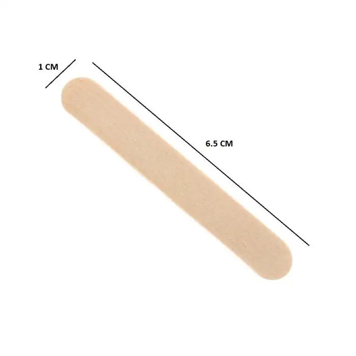 Small Craft Wooden Popsicle Sticks (100pcs) (RY-0419) - Printable Heaven