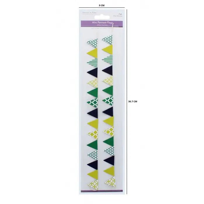 Mini Pennant Flags Bazaar 2 Pack (SE206B) - Printable Heaven