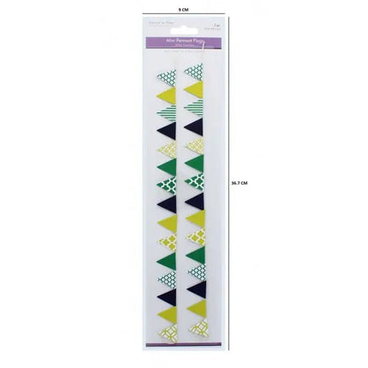Mini Pennant Flags Bazaar 2 Pack (SE206B) - Printable Heaven