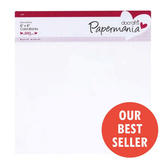 8 x 8 Cards/Envelopes (6pk) - White (PMA 151401)