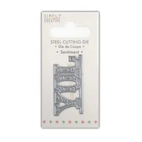 Simply Creative Christmas Mini Die - Joy (SCDIE161X21) - Printable Heaven