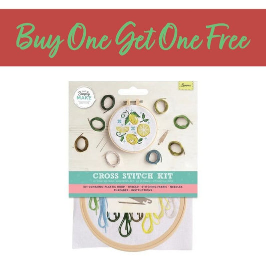 2 FOR 1 OFFER - Cross Stitch Kit - Lemons (DSM 106166)