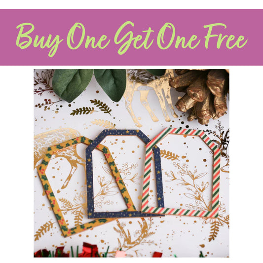 2 for 1 OFFER - 2 x Naughty or Nice Wooden Frames (DCWDN127X21x2)