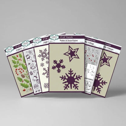 Creative Expressions Christmas Stencil Set - Printable Heaven