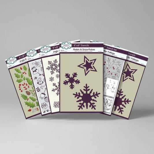 Creative Expressions Christmas Stencil Set - Printable Heaven