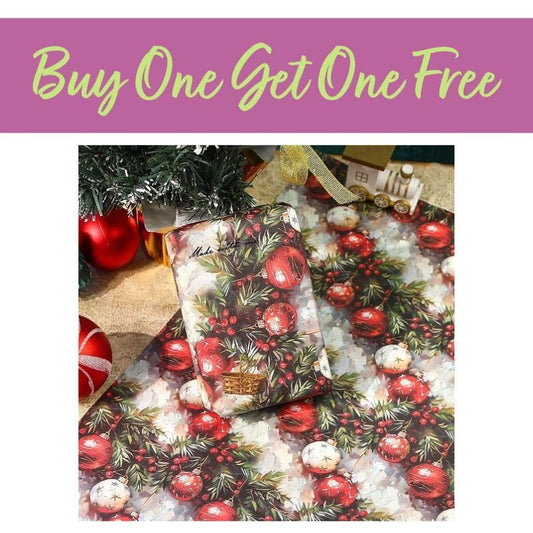 2 FOR 1 OFFER - Christmas Bell Papers (5 Sheets) (PW-WG0EF52-03)