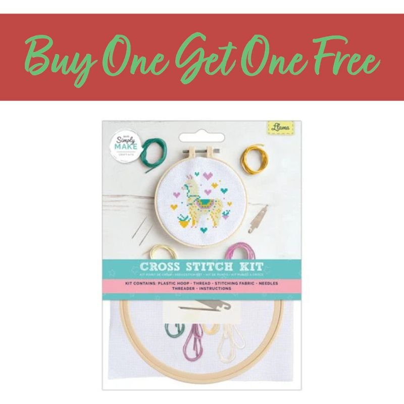 2 FOR 1 OFFER - Cross Stitch Kit - Llama (DSM 106162)