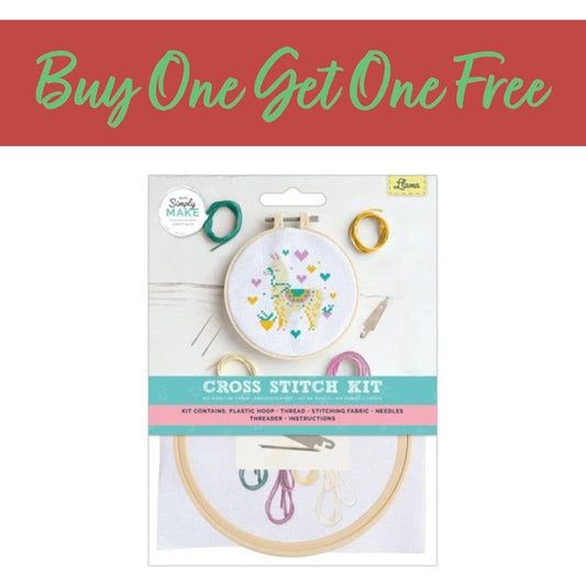 2 FOR 1 OFFER - Cross Stitch Kit - Llama (DSM 106162)