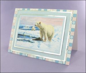 Polar Bear Christmas card