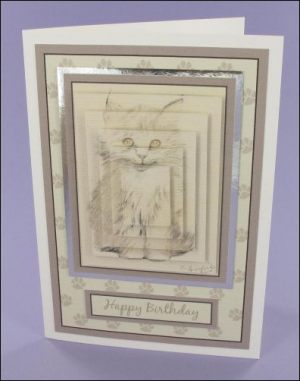 My Kitten Pyramage card