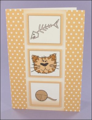 Whiskers Three Icons card