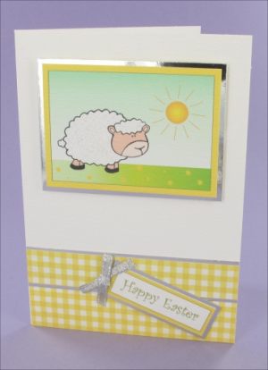 Sunny Sheep card