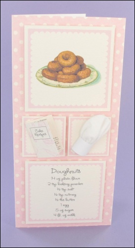 Doughnuts Recipe card