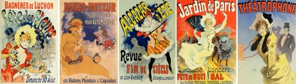 Posters of the Art Nouveau period